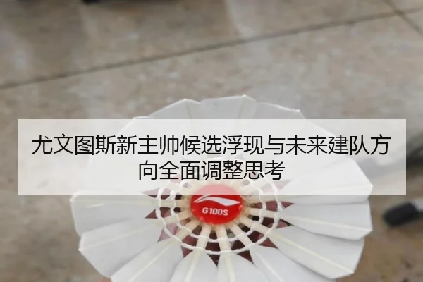尤文图斯新主帅候选浮现与未来建队方向全面调整思考